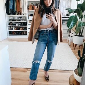 Levi’s Wedgie Straight Jeans in Uncovered Truth Size 24